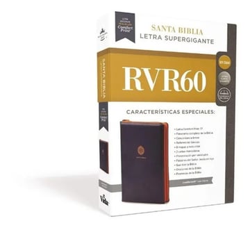 Biblia Rvr60/letra Super Gigante(18.5)/azul/cierre®