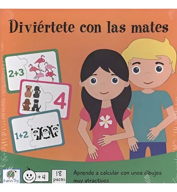 Juego Educativo Diviértete Con Las Mates De Barbo Toys En Español