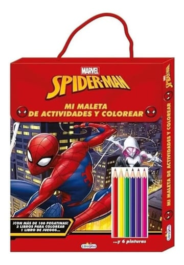 Spiderman Actividades Y Colorear De Spiderman Libros