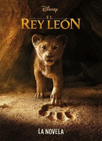 El Rey León. La Novela, De Disney. Editorial Libros Disney, Tapa Blanda En Español