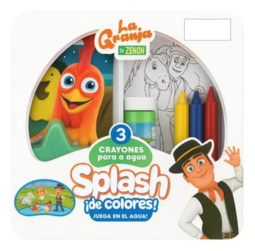 La Granja De Zenón: Libro Para Pintar Y Actividades -splash