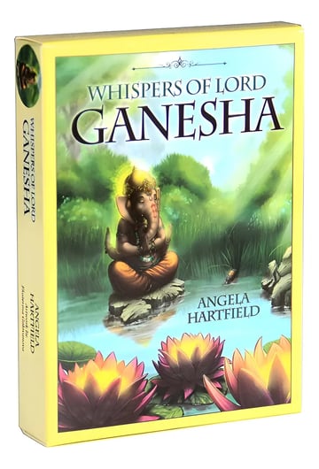 Susurros Del Dios Ganesha Oráculo 50 Cartas Español Librillo