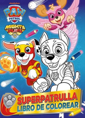 Patrulla Canina Superpatrulla Libro De Colorear