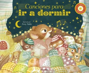 Canciones Para Ir A Dormir Libro Infantil Música Bebés