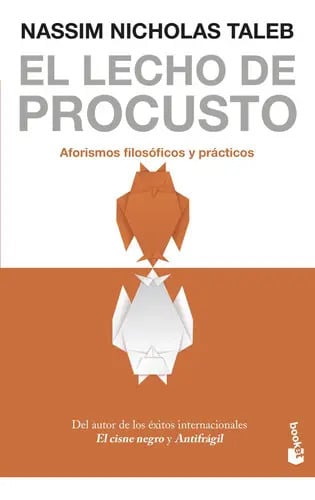 El Lecho De Procusto, De Taleb, Nassim Nicholas. Editorial Booket En Español