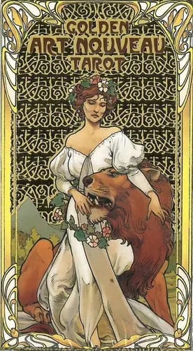 Golden Art Nouveau Tarot