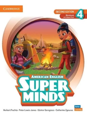 Super Minds Level 4 - Work Book - 2nd Edition - Cambridge