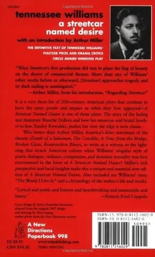 Book : A Streetcar Named Desire (new Directions Paperbook...
