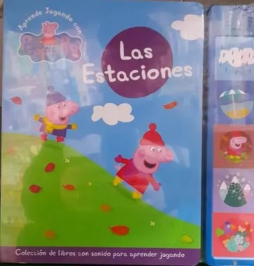 Libro Con Sonidos N° 6 Las Estaciones, De Astley - Baker - Davies. Editorial Clarín, Tapa Dura En Español