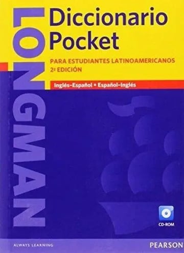 Longman Diccionario Pocket Latinoamericano + Cd-rom (2da.edi