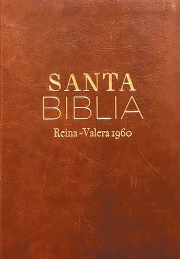 Biblia Rvr60 Bolsillo I Piel Café Colección Clásica