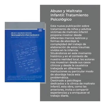Tratamiento Psicologico Con Niños (maltrato Infantil).colomb