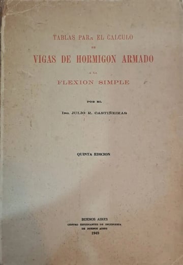 Libro Vigas De Hormigón Armado Flexión Simple Ing Castiñeira