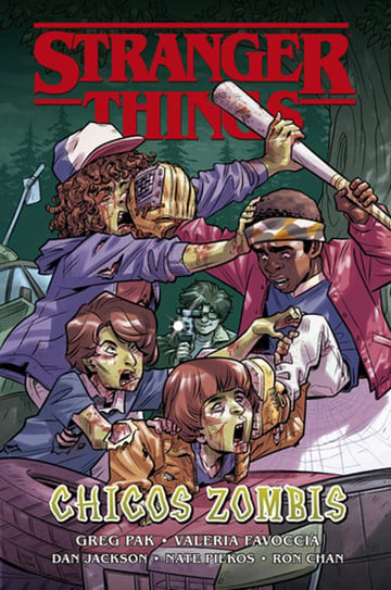 Stranger Things Chicos Zombis Novela Gráfica Pak