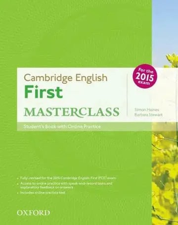 Cambridge English First Masterclass Student's Book Onlin Tapa Blanda 2014
