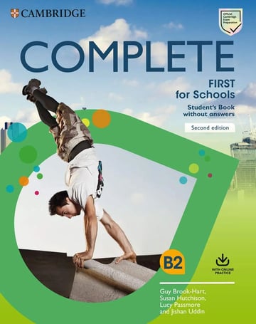Complete First For Schools Student's Book Without Answers