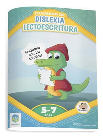 Cuaderno De Dislexia Y Lectoescritura - Los Sonidos - Prieto