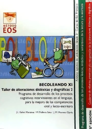 Becoleando Xi. Taller de Alteraciones Dislexicas y Disgráficas 2