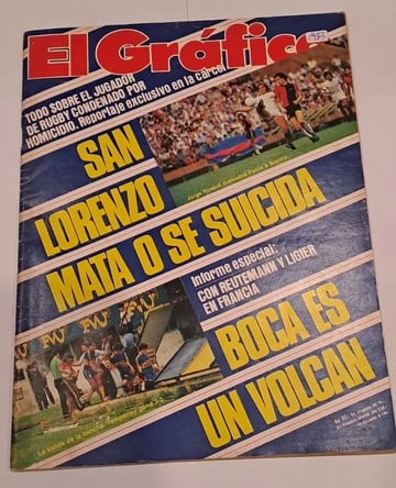 El Gráfico #3344 Rugby Colliard San Lorenzo Boca 8/11/1983
