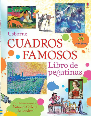Cuadros Famosos - Libro De Pegatinas