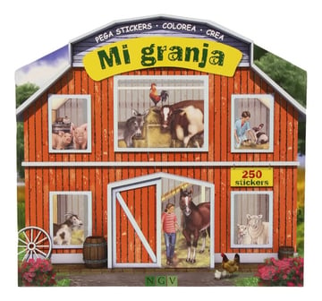 Mi Granja Pega Pegatinas Stickers