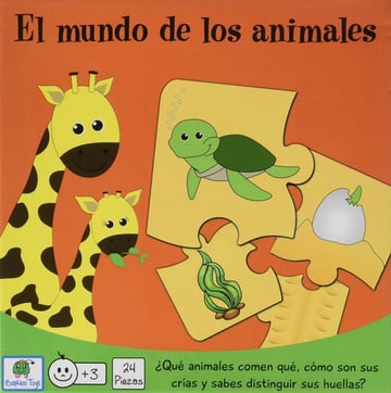 El Mundo De Los Animales Puzzle Desarrrollo Crecimiento