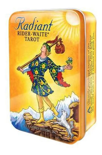 Radiant Rider-waite Estuche Latita Distinguido Tarot