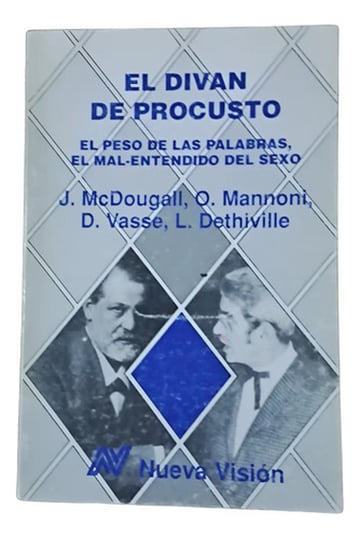 El Divan Procusto Palabras Malentendido Del Sexo  Mcdougall