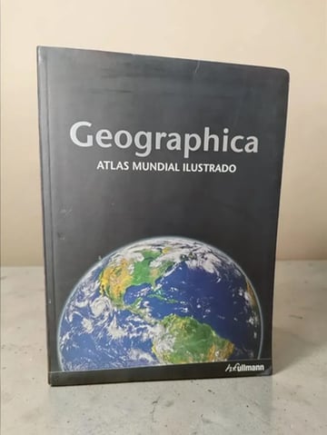 Geographica Atlas Mundial Ilustrado H.f.ullmann Gran Formato