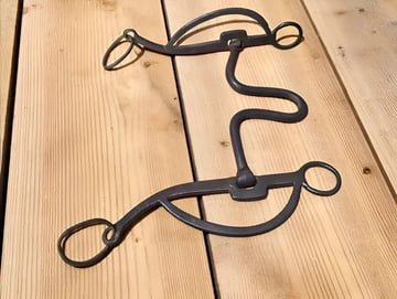 Antiguo Freno Bocado Caballo Hierro Forjado Criollo