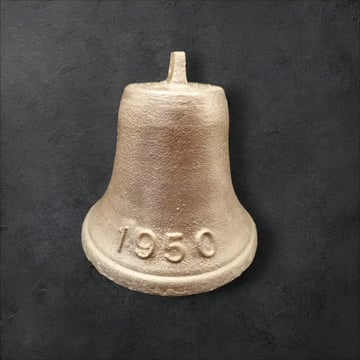 Campana Antigua Fundición Conmemorativa Del Año 1950