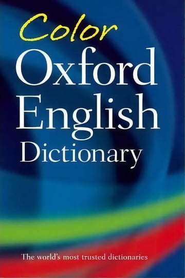 Color Oxford English Dictionary, De Oxford Dictionaries. Editorial Oxford University Press Usa, Tapa Blanda En Inglés