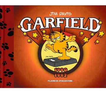 Garfield 1990-1992 Jim Davis Comic Humor Gatos