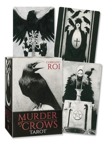 Murder Of Crows Tarot Corrado Roi Barajas Oraculo