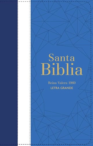 Biblia Rvr 1960 Letra Grande Con Cierre - Tricolor