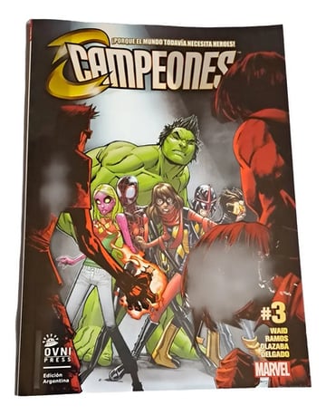 Revista Marvel Campeones # 3