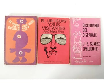 Pack 3 Libros Humor Uruguayo José Firpo Peloduro Arca Usados