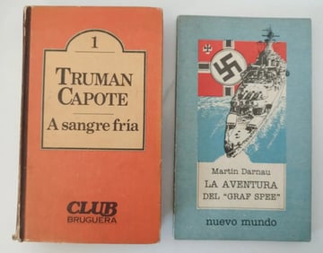 Pack 2 Libros Historias Reales Graf Spee A Sangre Fría Usado