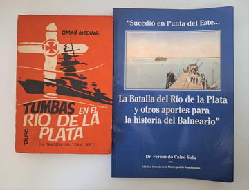 Pack 2 Libros Graf Spee Batalla Río Plata Uruguay