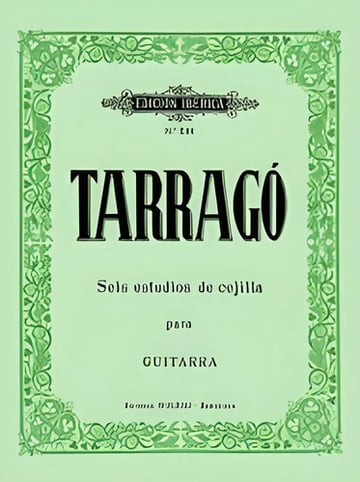 Método Guitarra Cifra, De Tarragó. Editorial Editorial De Música Boileau, S.l., Tapa Blanda En Español, 2000