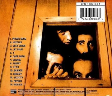 Cd System Of A Down - Toxicity 2001 Sony Music Rock 14 Canciones Caja Acrílica