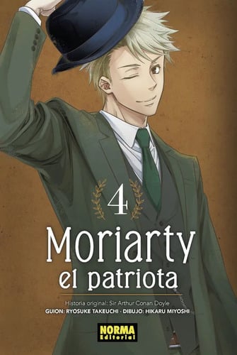 Moriarty Patriota 4 Manga Shonen Misterio Guerra Afganistán