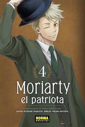 Moriarty Patriota 4 Manga Shonen Misterio Guerra Afganistán