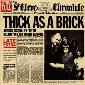 Cd Thick As A Brick - Jetro Tull Estándar