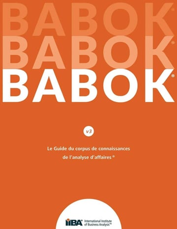 Guía Babok® - Análisis De Negocios - En Francés