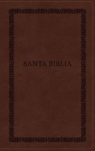 Biblia Rvr60: Letra Grande, Imágenes De Tierra Santa, Café