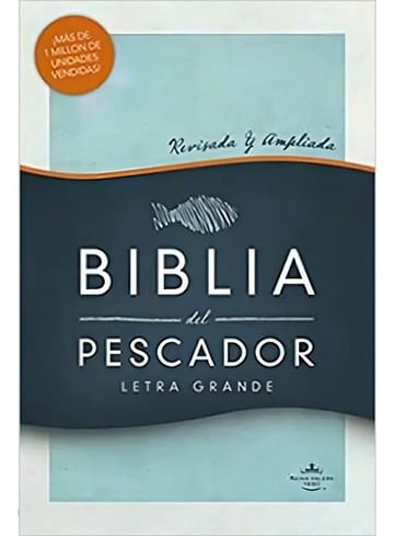 Biblia Del Pescador Letra Grande - Tapa Dura - Rv 1960