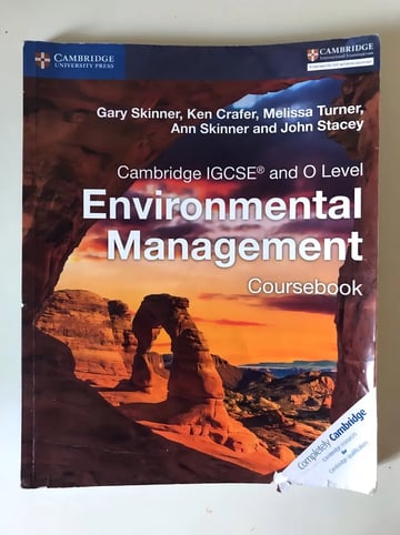 Cambridge Igcse & O Level Environmental Management Coursebk