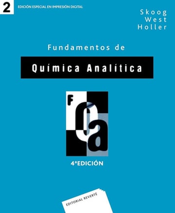 Fundamentos Química Analítica Skoog Vol 2 Reverté