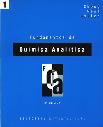 Fundamentos Quimica Analitica Tomo 1 + 2 Skoog Reverte